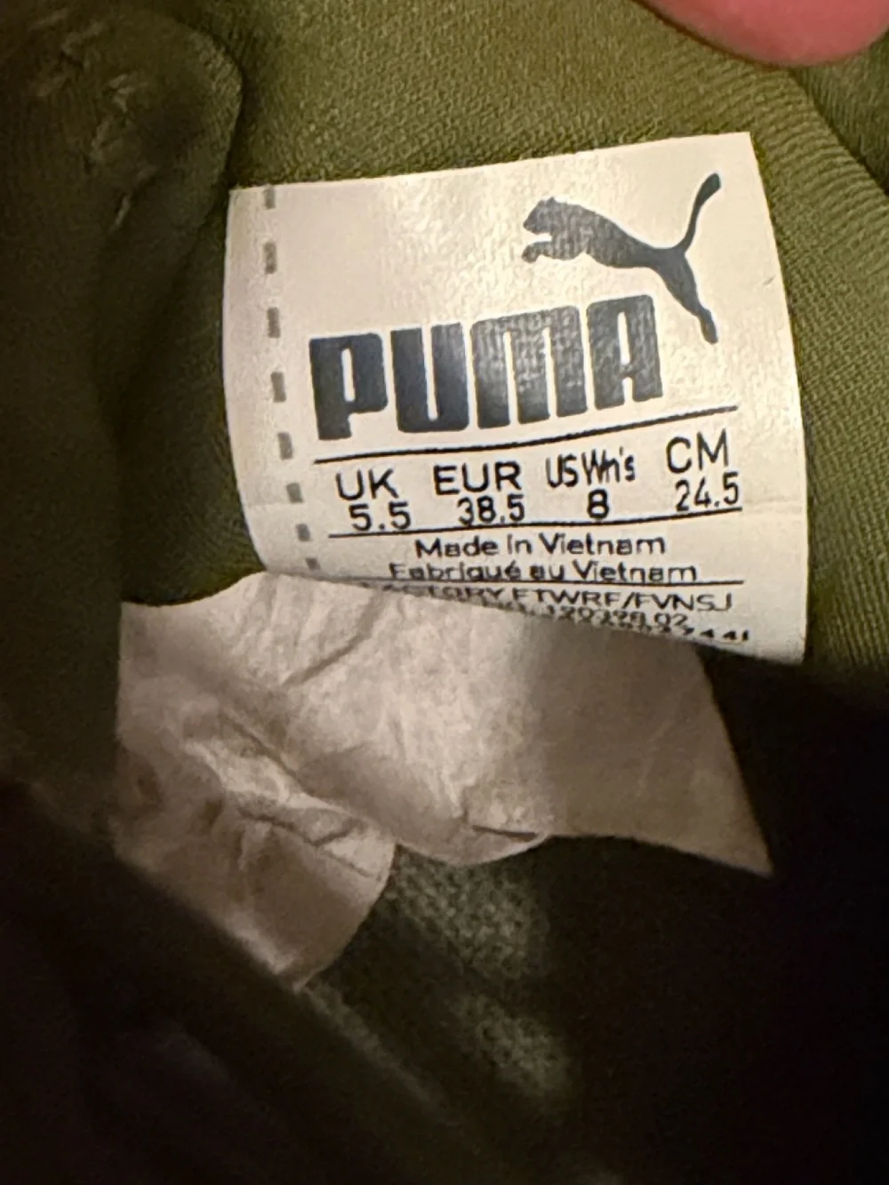 Men’s Olive Tactical-Style Sneakers